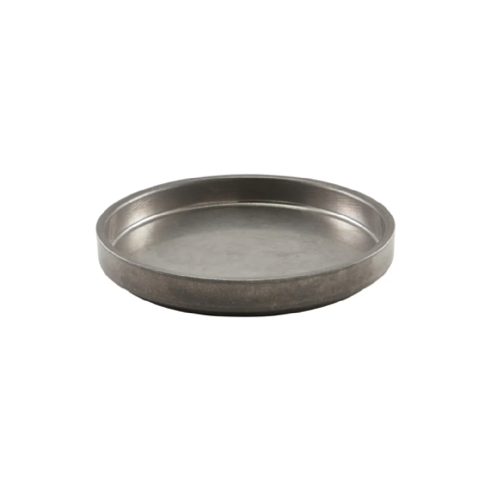Steelite GWSPR20V 8 Inch Diameter Presentation Plate Vintage Stainless Steel