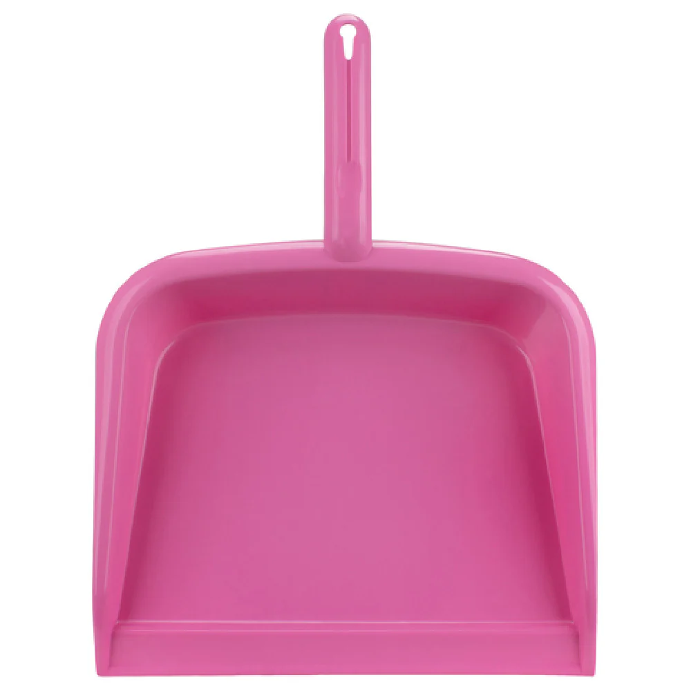 Carlisle 361440EC26 10 Inch Pink Dust Pan Plastic Commercial Cleaning Tool