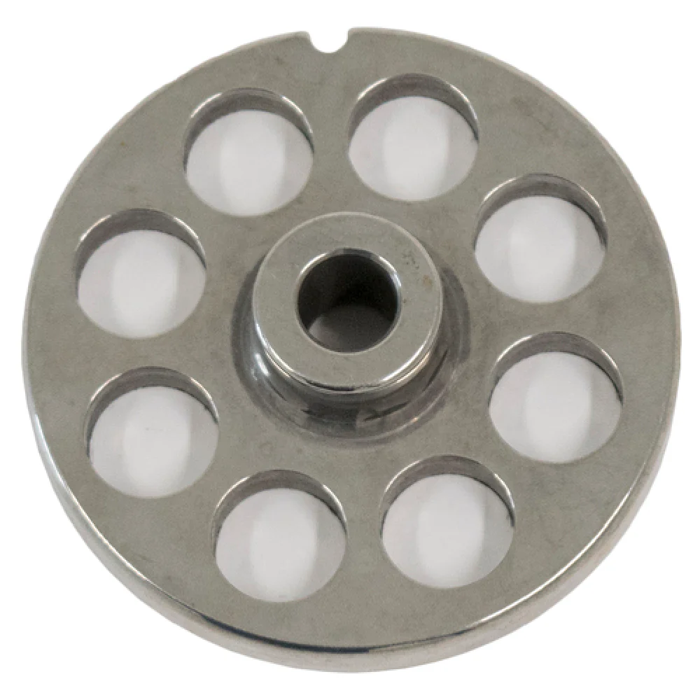 American Eagle Food Machinery AE-G12N/08-14 Grinder Plate #12 Head 9/16” (14mm) For AE-G12N/G12NH American Eagle Food Machinery AE-G12N/08-14 Grinder Plate #12 Head 9/16” (14mm) For AE-G12N/G12NH