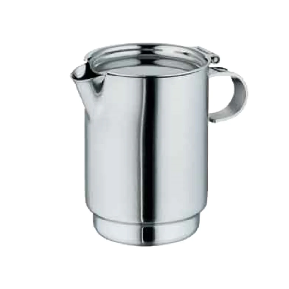 BauscherHepp 06.3806.6040 7 Oz Creamer with Hinged Lid and Satin Finish Stainless Steel BauscherHepp 06.3806.6040 7 Oz Creamer with Hinged Lid and Satin Finish Stainless Steel