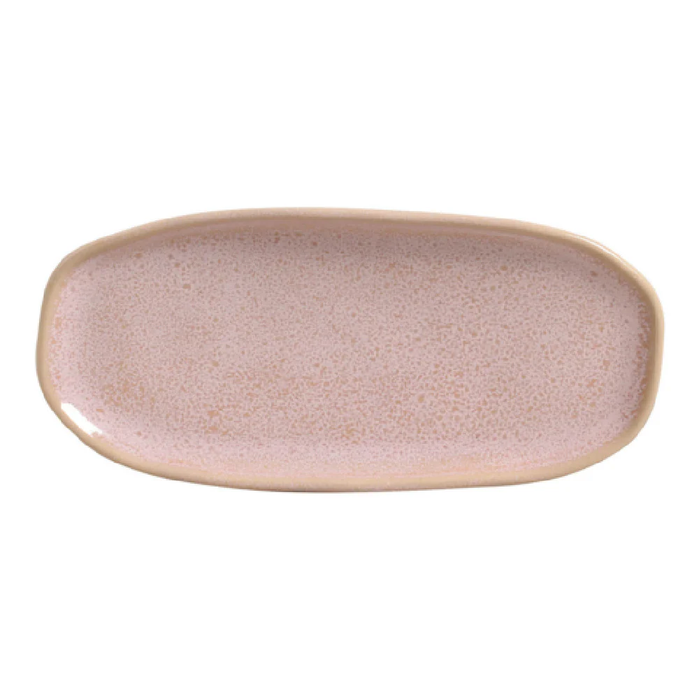 Porto Brasil 15114109201 4.3 Inch Shallow Organic Plater White Stoneware