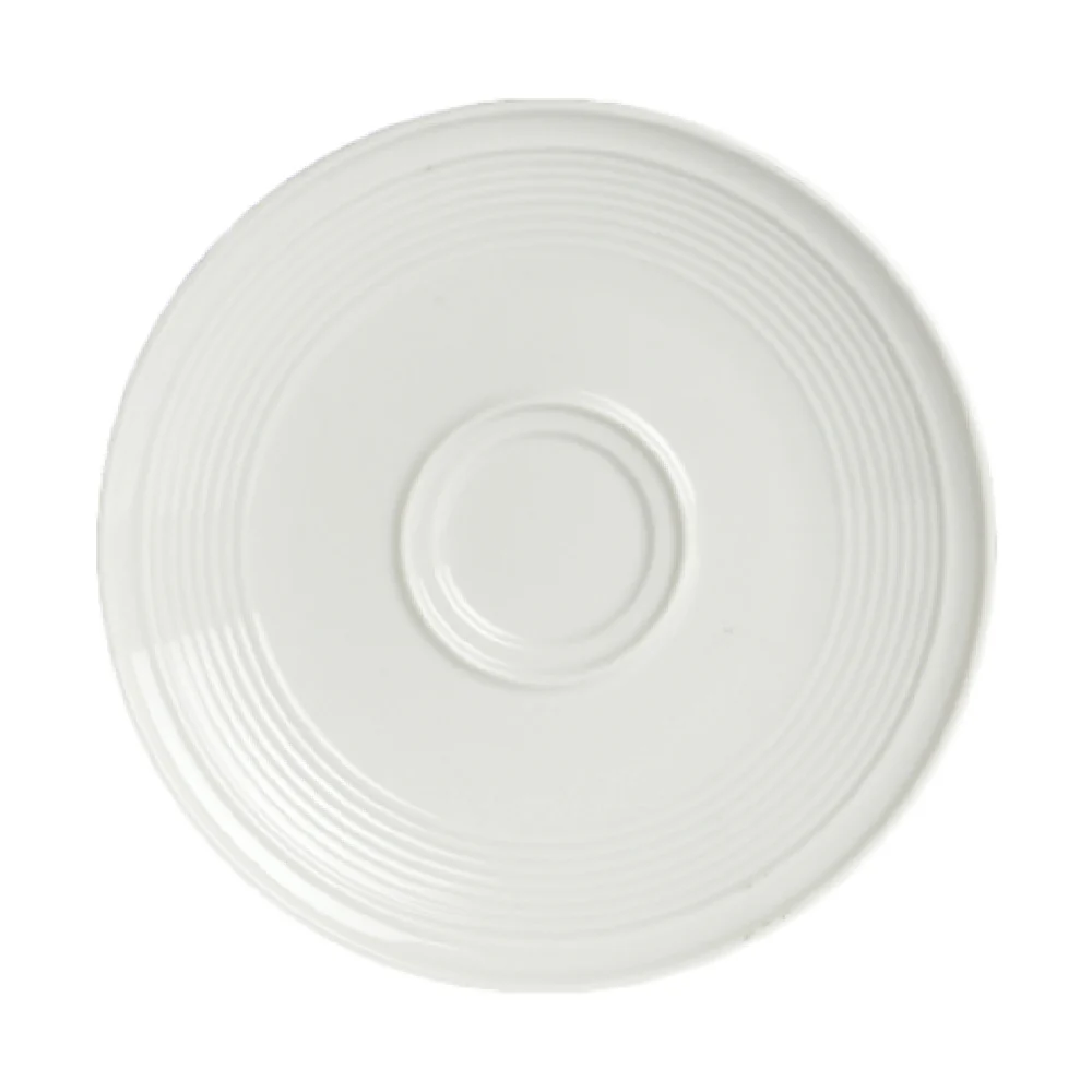 Steelite 6300P352 6.5 Inch Coupe Saucer Aura Asian Porcelain - Stock Item Steelite 6300P352 6.5 Inch Coupe Saucer Aura Asian Porcelain - Stock Item