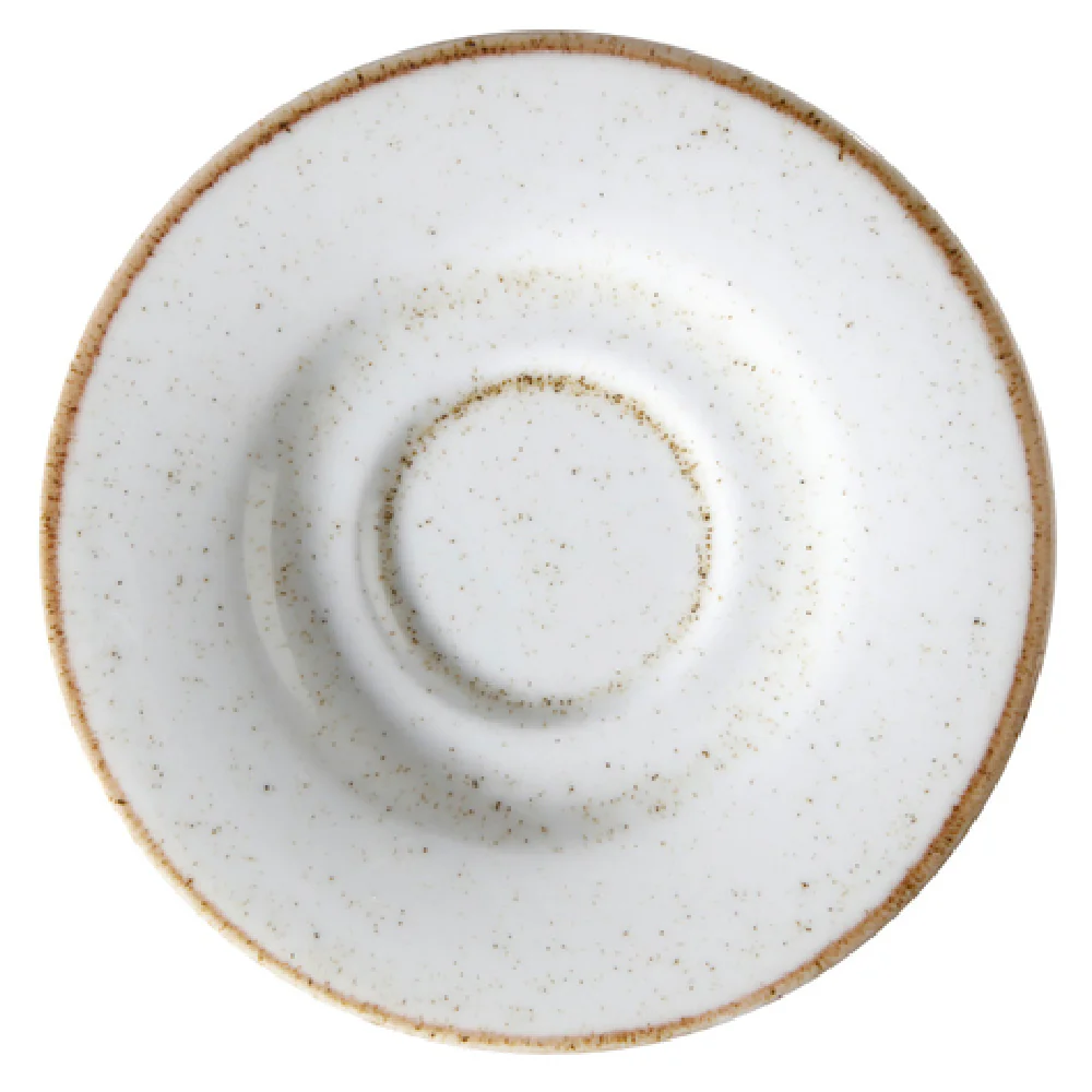 GET Enterprises PA1605900324 6-1/2 Inch Round Tea/Bouillon Saucer Beige Porcelain GET Enterprises PA1605900324 6-1/2 Inch Round Tea/Bouillon Saucer Beige Porcelain