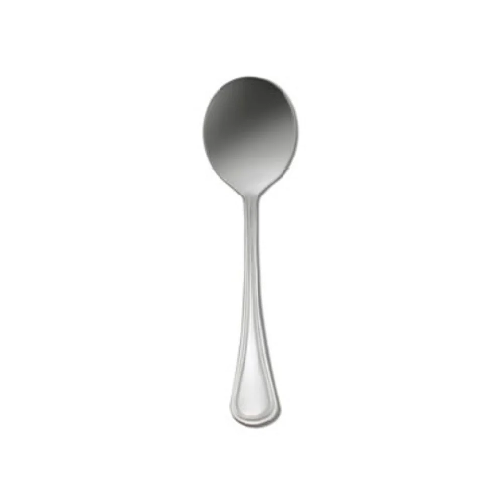 1880 Hospitality B169SRBF 7 Inch Soup Spoon Teardrop Handle Polished Stainless Steel