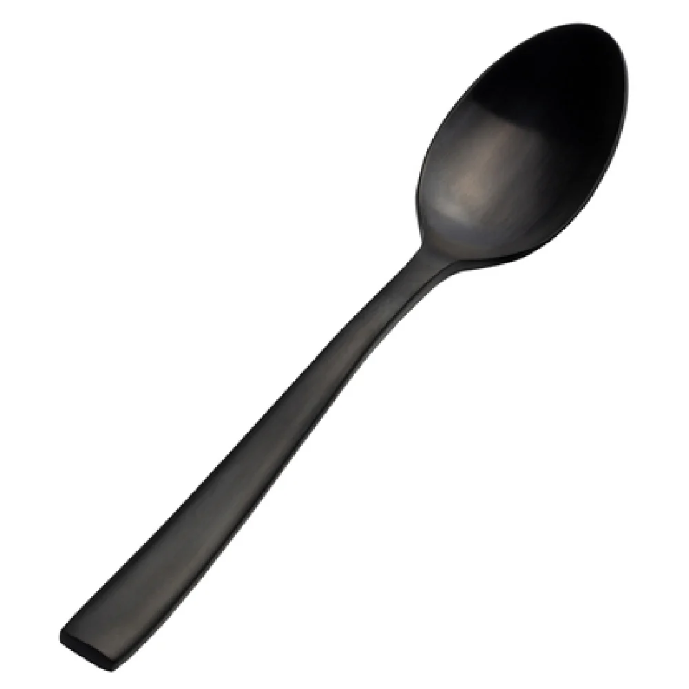 Bon Chef S3000BM 6-1/2 Inch Manhattan Teaspoon PVD Coated Black Matte Finish Stainless Steel Bon Chef S3000BM 6-1/2 Inch Manhattan Teaspoon PVD Coated Black Matte Finish Stainless Steel