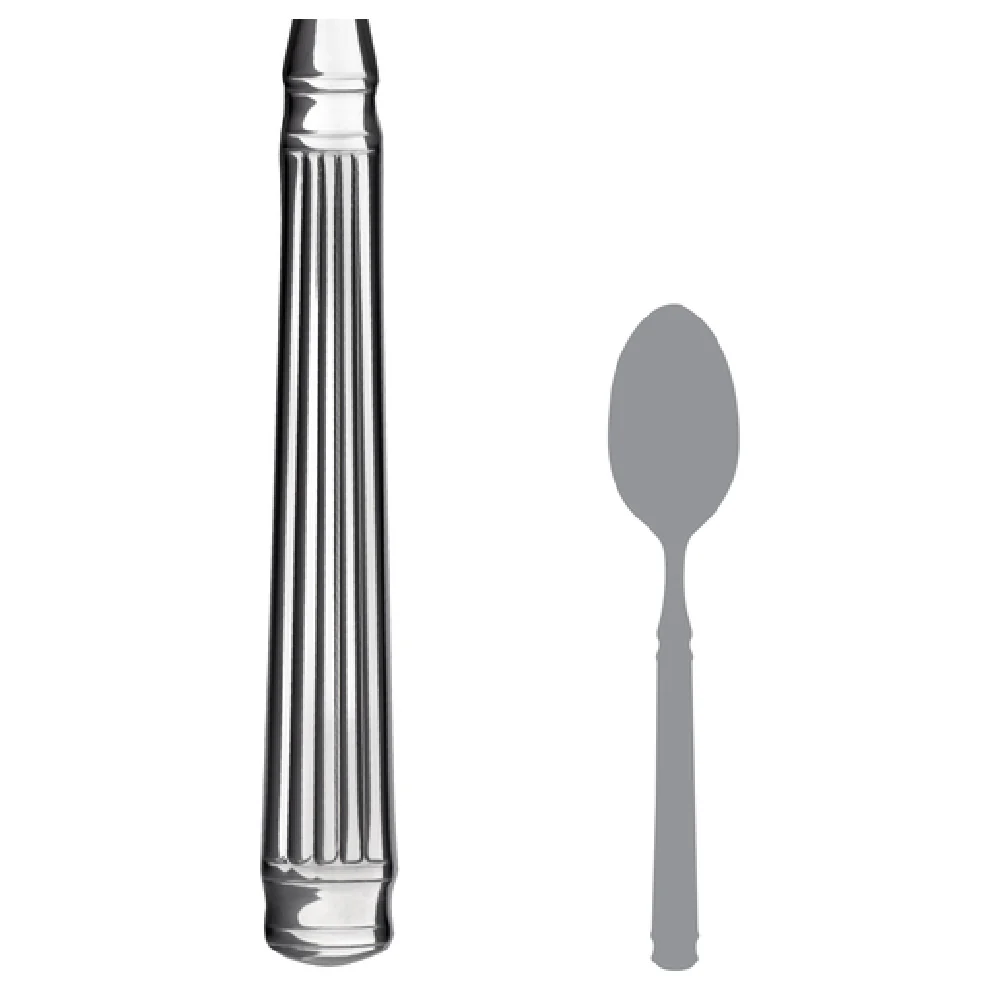 Steelite 5742SX002 6-7/8 Inch Bouillon Soup Spoon 18/10 Stainless Steel
