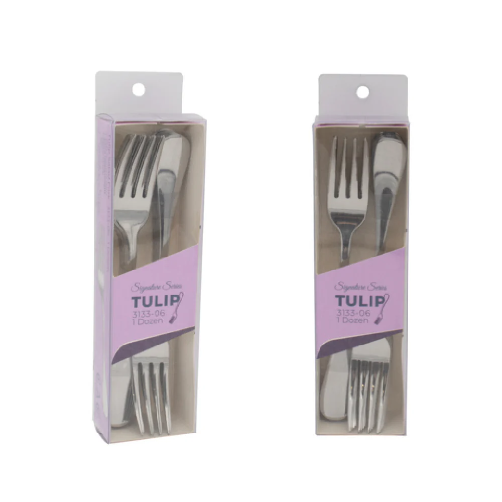 CAC China 3133-06 6-7/8 Inch Extra Heavy Weight Salad Fork 18/0 Stainless Steel