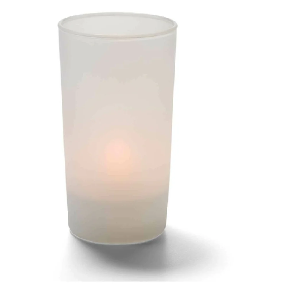 Hollowick SCH400SL Candle Lamp 2-3/4 Dia Glass with Satin Linen Finish Hollowick SCH400SL Candle Lamp 2-3/4 Dia Glass with Satin Linen Finish