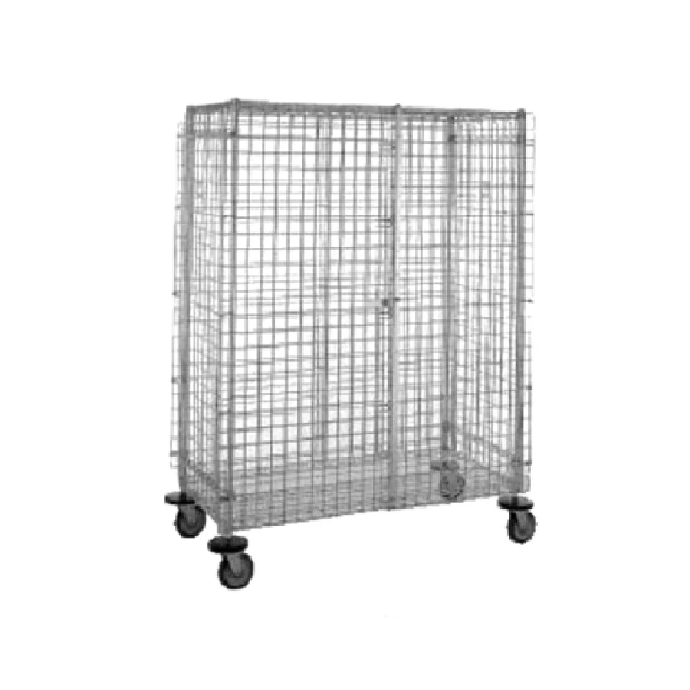 Metro SEC65S-SD 52-3/4 Inch Mobile Security Unit with Stainless Steel Finish
