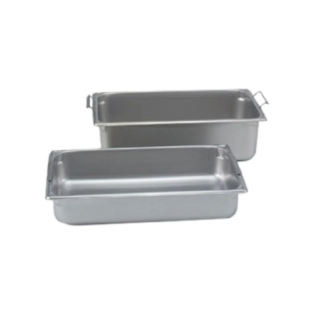 Vollrath 30066 20 Inch 21 Quart Super Pan Transport Pan Stainless Steel with Handles Vollrath 30066 20 Inch 21 Quart Super Pan Transport Pan Stainless Steel with Handles