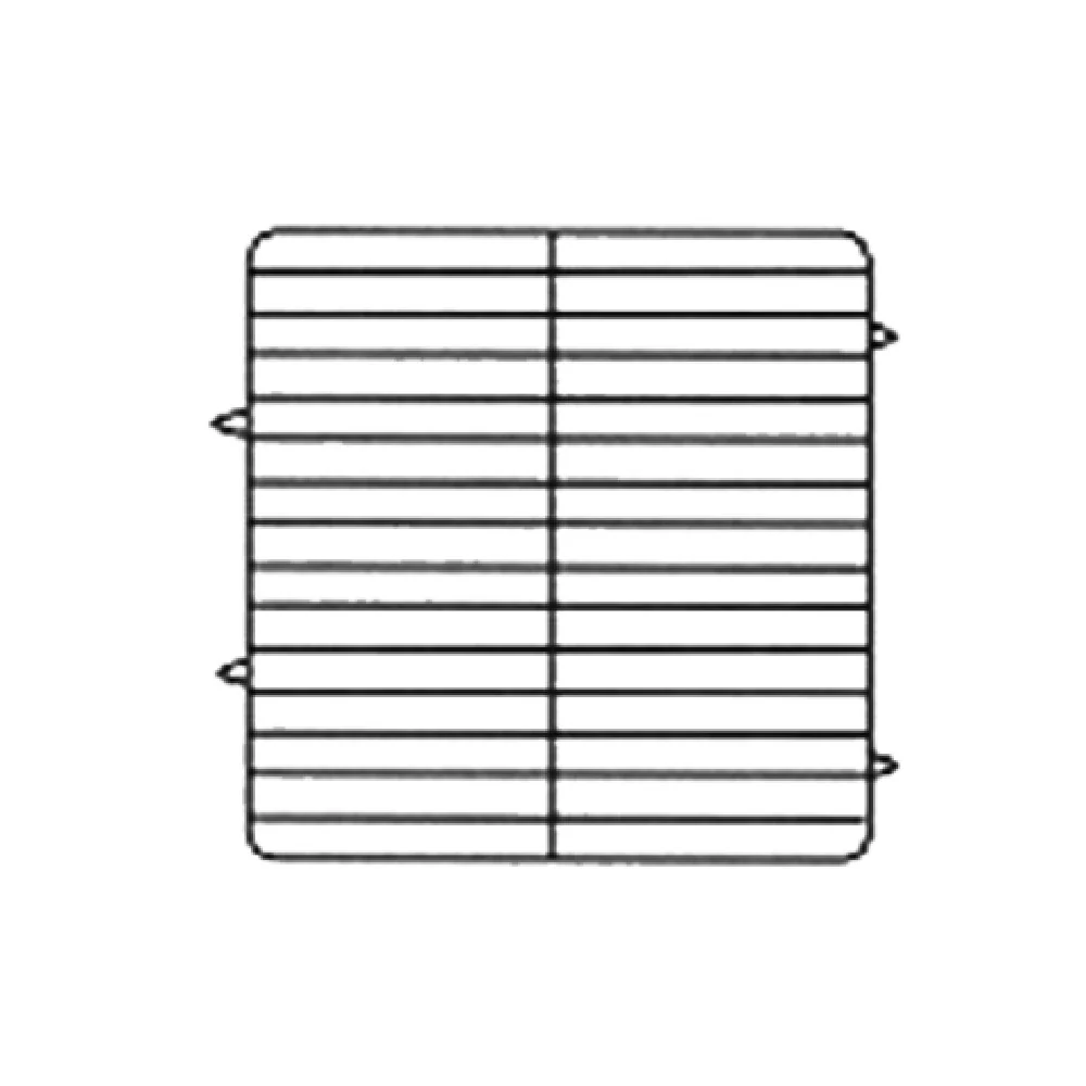 Vollrath PM3008-4-21 8 to 8-3/8 Inch Plate Crate Dishwasher Rack with Extenders