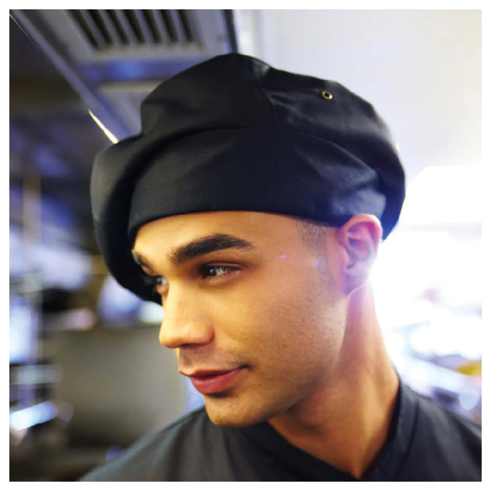 Chef Works TOCPWHT0 Chef Hat One Size Adjustable Polycotton White with Air Vents