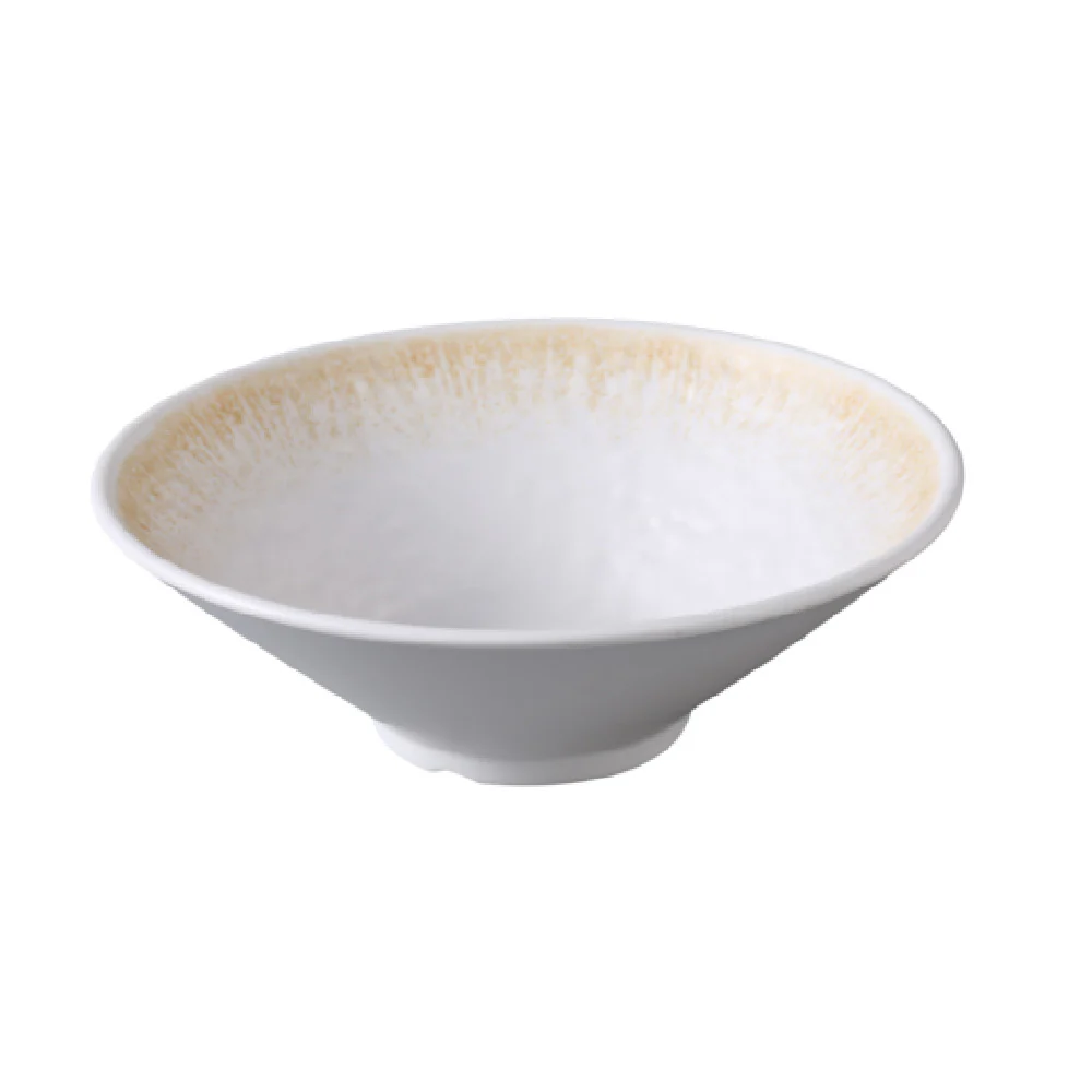 Yanco OP-408 35 Oz Break-Resistant Matte Bowl Melamine Two Tone 8 3/4 Inch Yanco OP-408 35 Oz Break-Resistant Matte Bowl Melamine Two Tone 8 3/4 Inch