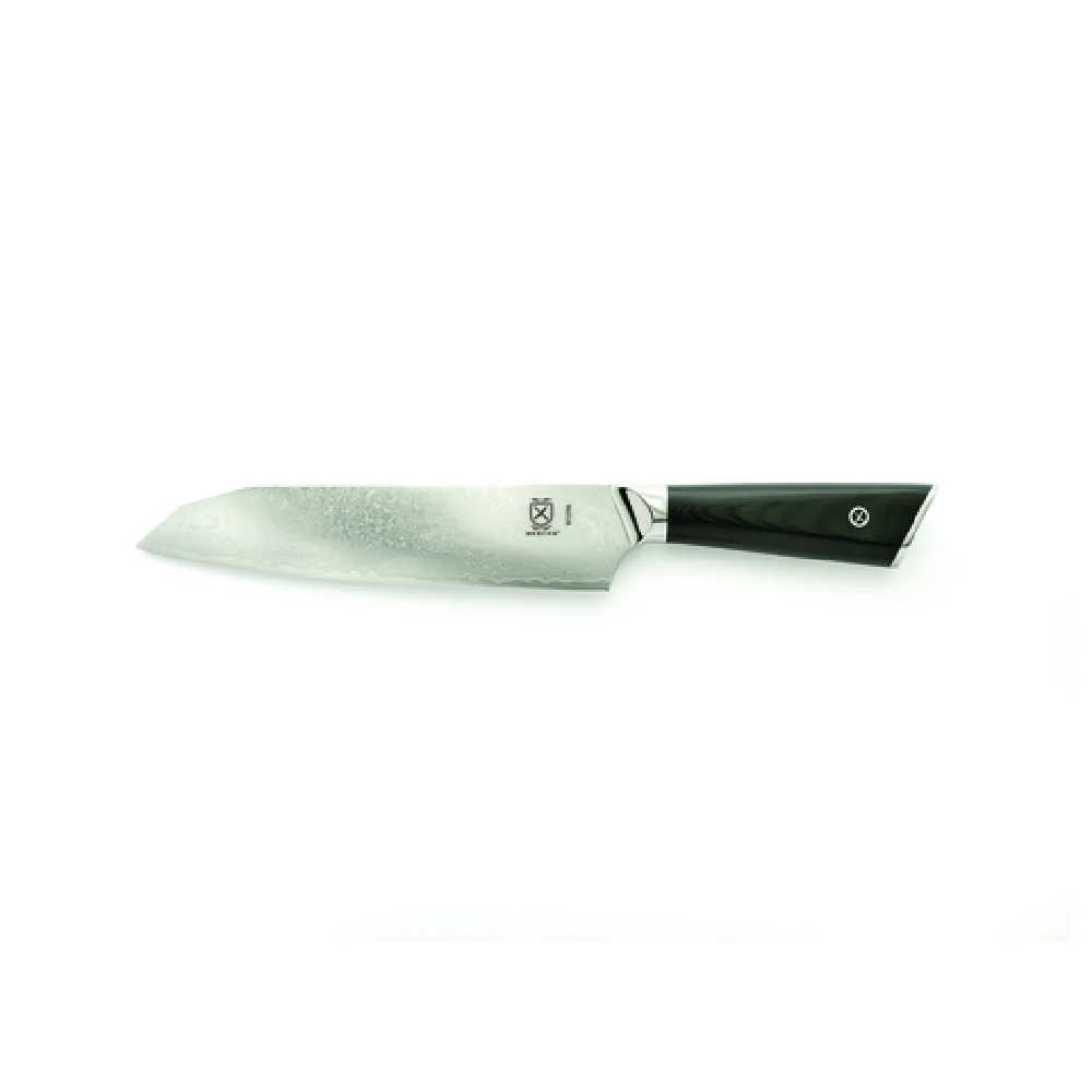 Mercer Culinary M13786 7 Inch G10 Handle Super Steel Damascus Santoku Knife