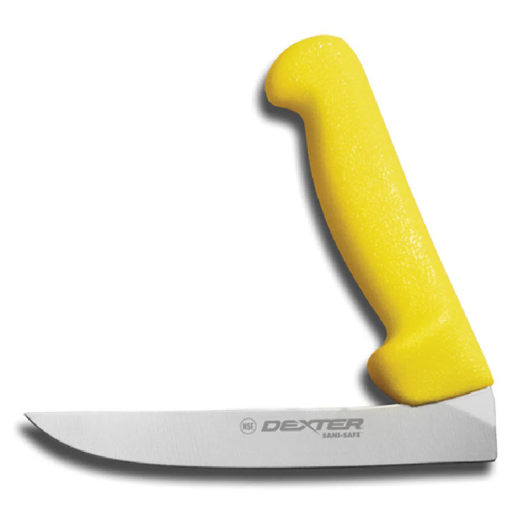 Dexter Russell 3293 6 Inch Boning Knife Forward Right Angled Blade Yellow Handle High Carbon Steel Dexter Russell 3293 6 Inch Boning Knife Forward Right Angled Blade Yellow Handle High Carbon Steel