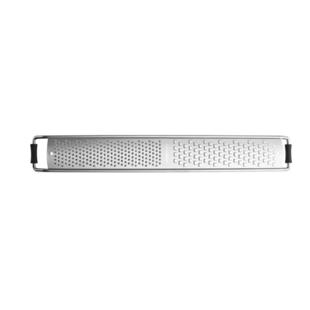 CAC China GTCG-06CZ 13 Inch Grater with Dual Blade Coarse and Zester Stainless Steel