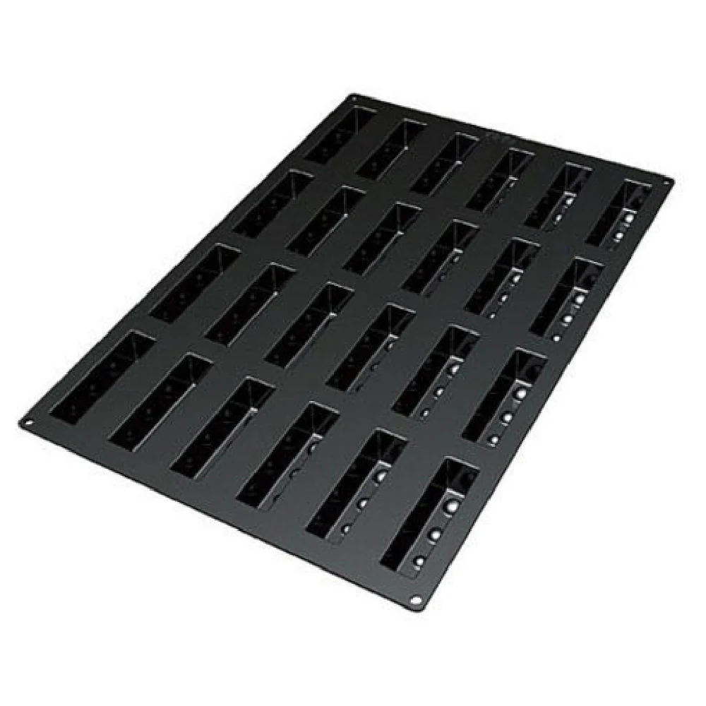 Louis Tellier SQ023 4.6 Inch Mold Flexible Pastry Mold Non-Stick Silicone