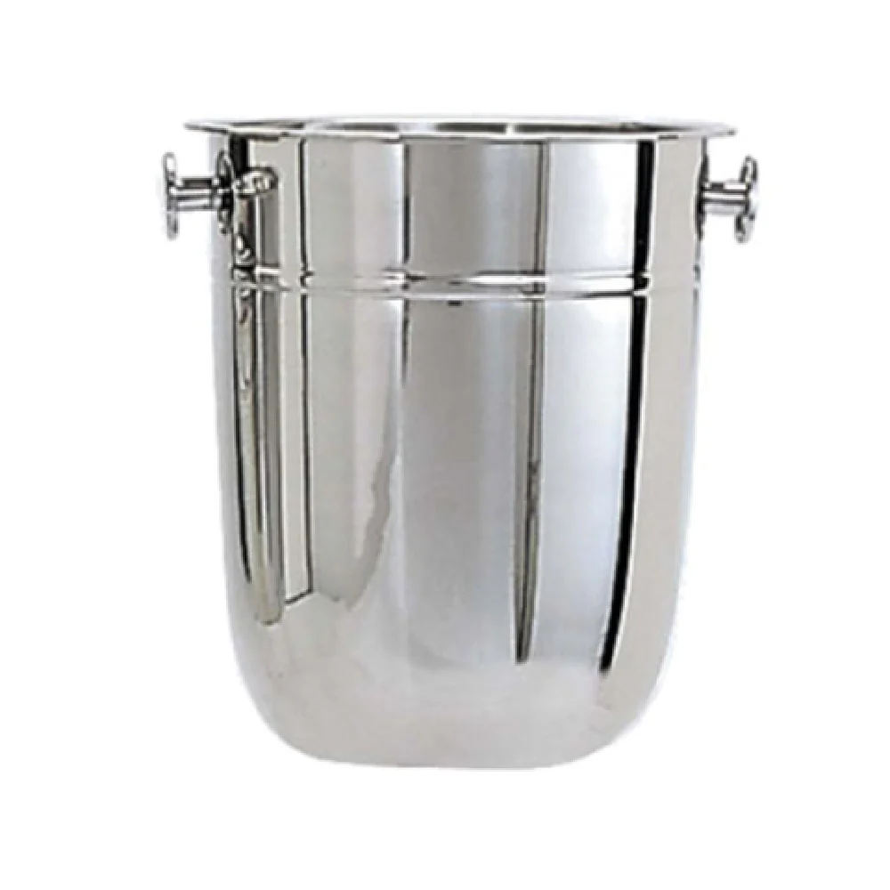 Admiral Craft WB-8 8 Qt Wine Bucket with Two Knob Handles Stainless Steel Mirror Finish Admiral Craft WB-8 8 Qt Wine Bucket with Two Knob Handles Stainless Steel Mirror Finish