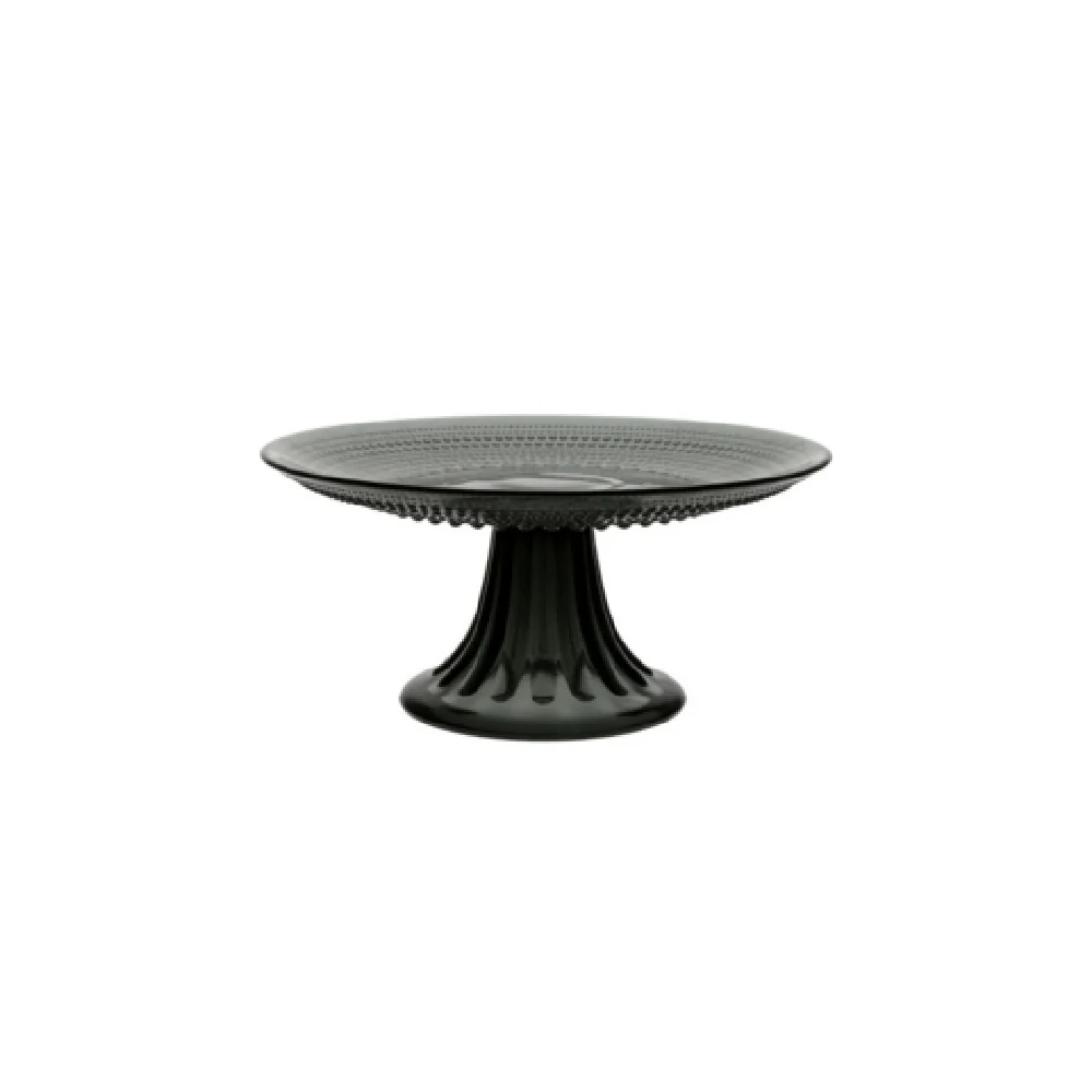 Fortessa JUPST.CAKE.08 8.5 Inch Cake and Cupcake Stand Black Storm Display