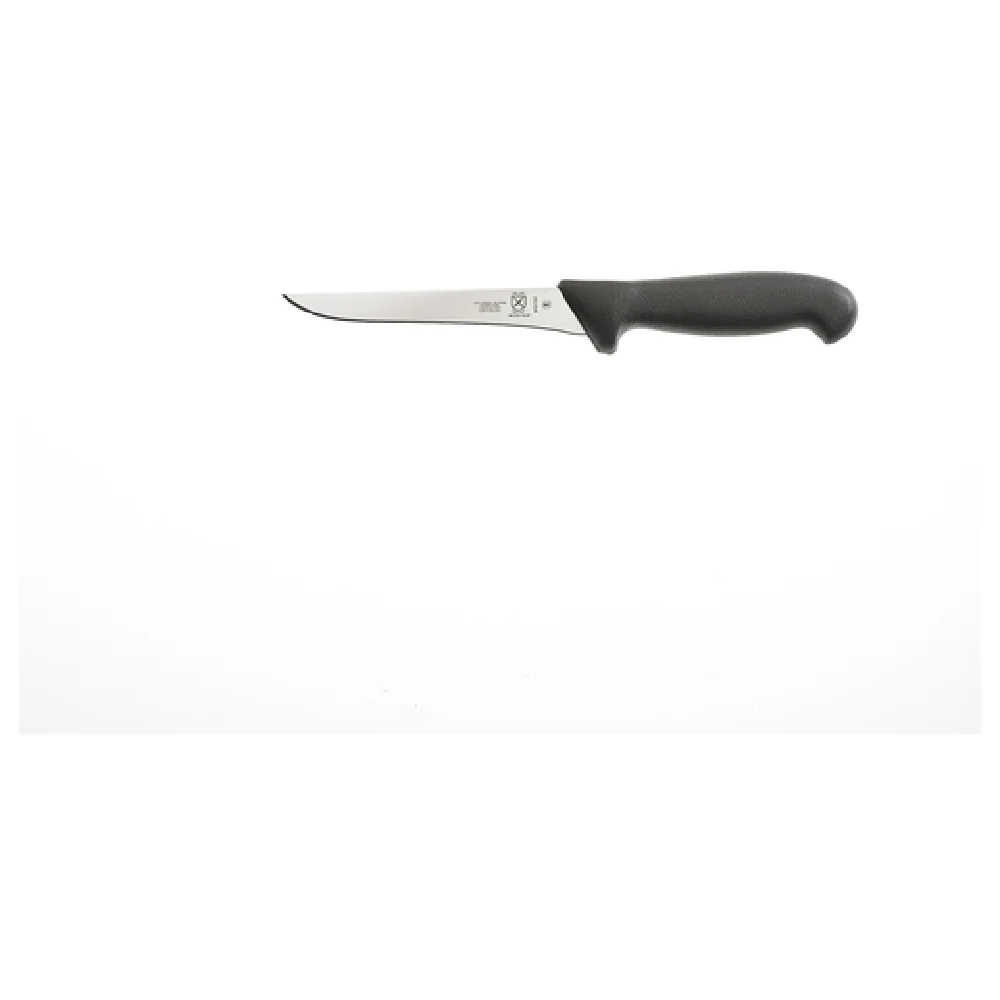 Mercer Culinary M13702 5-9/10 Inch Stiff Boning Knife High-Carbon Steel Handle Black