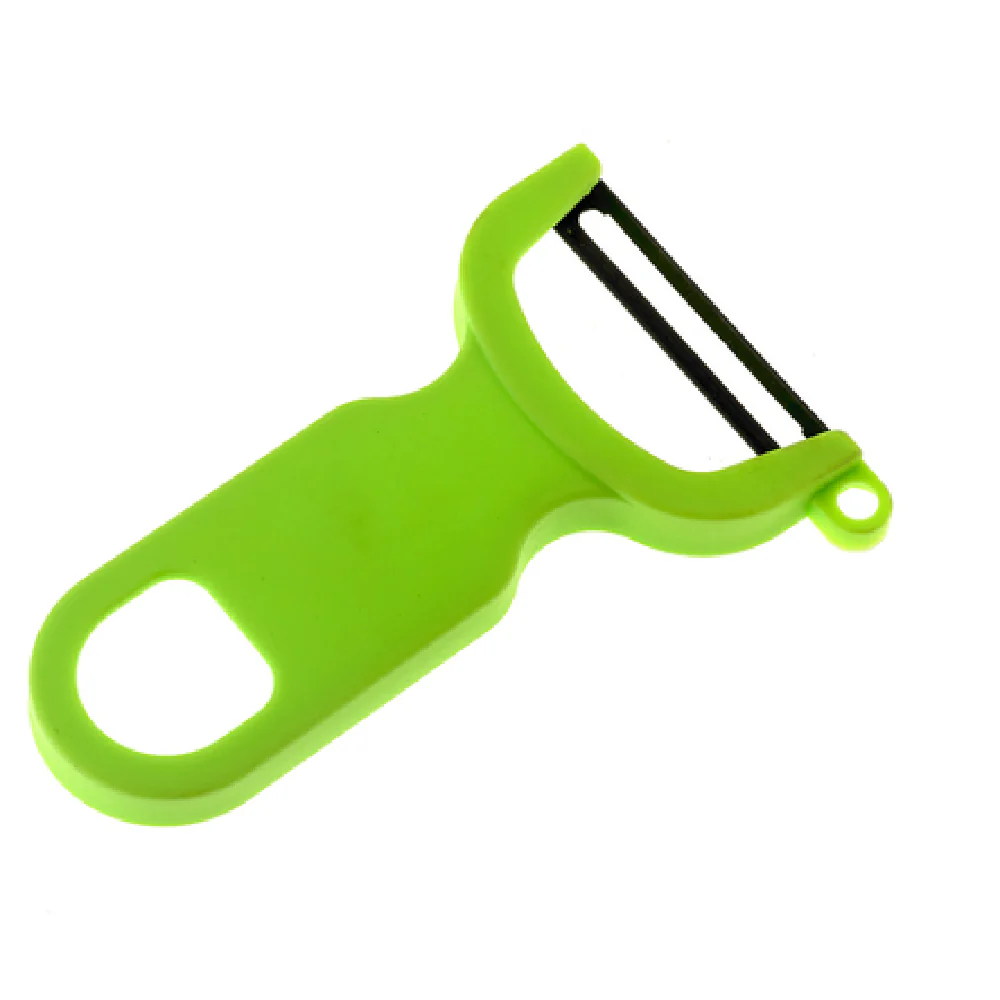Mercer Culinary M33071GRB 4 Inch Y-Peeler Swivel Blade High-Carbon Steel Green Handle