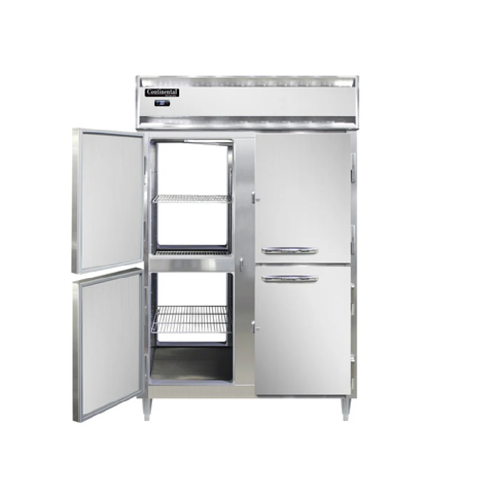 Continental Refrigerator DL2W-SA-PT-HD 52 Inch Heated Cabinet 50 cu.ft. Pass-thru Continental Refrigerator DL2W-SA-PT-HD 52 Inch Heated Cabinet 50 cu.ft. Pass-thru