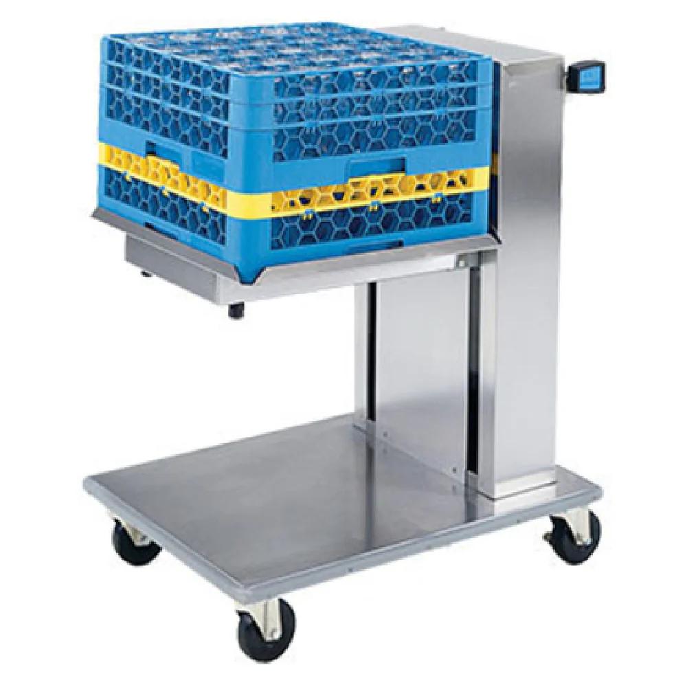 Lakeside 820 31 Inch Mobile Cantilever Tray and Glass Rack Dispenser Stainless Steel Lakeside 820 31 Inch Mobile Cantilever Tray and Glass Rack Dispenser Stainless Steel