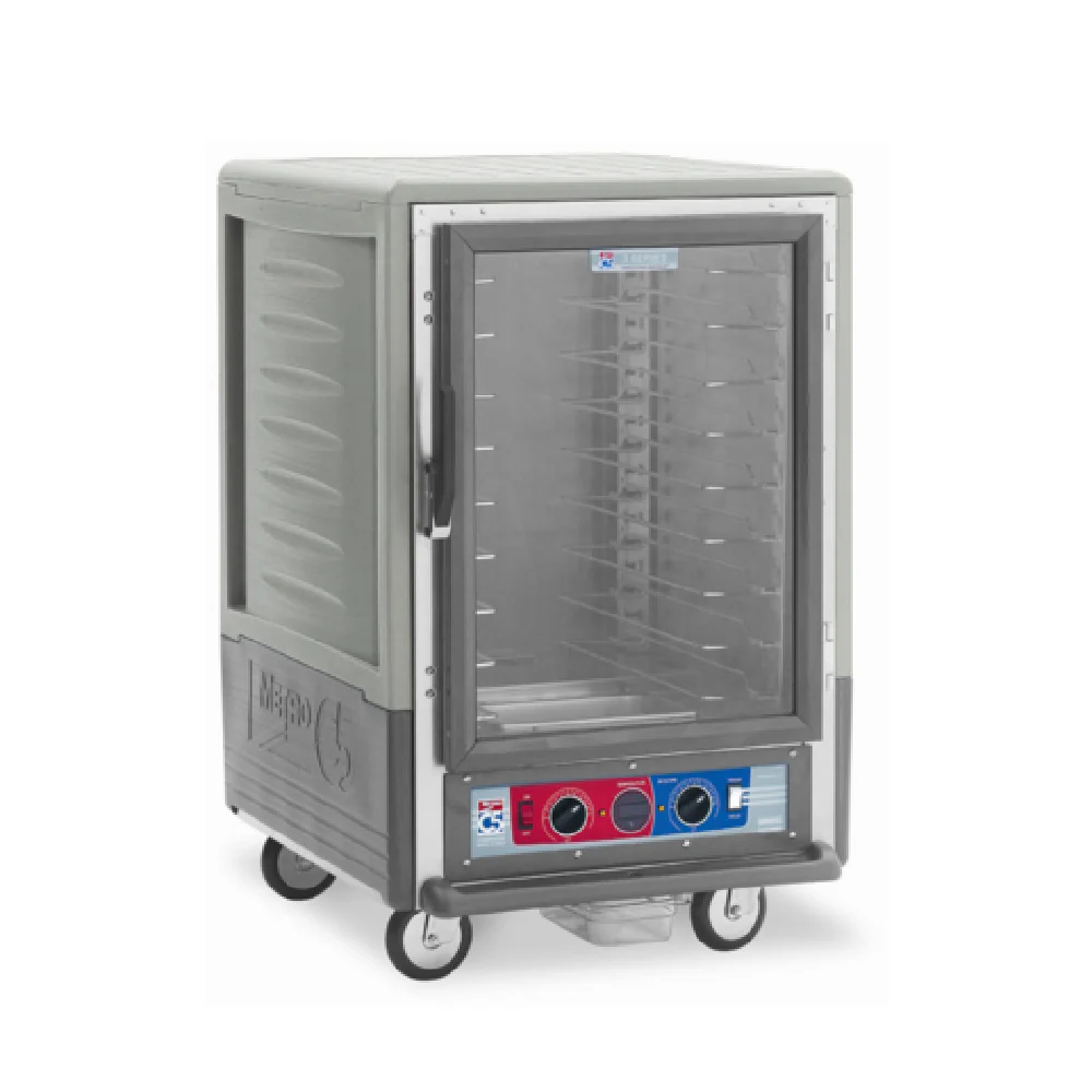 Metro C535-CLFC-U-GYA 28 Inch Heated Holding Proofing Cabinet with Grey Insulation Armour Mobile Metro C535-CLFC-U-GYA 28 Inch Heated Holding Proofing Cabinet with Grey Insulation Armour Mobile