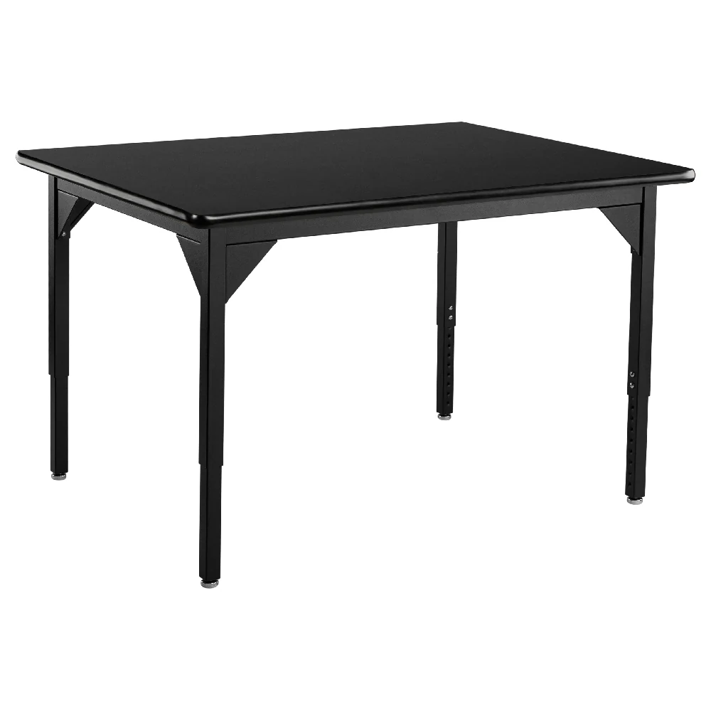 National Public Seating HDT3-3636 36 Inch Heavy Duty Steel Table with 16 Gauge Frame National Public Seating HDT3-3636 36 Inch Heavy Duty Steel Table with 16 Gauge Frame