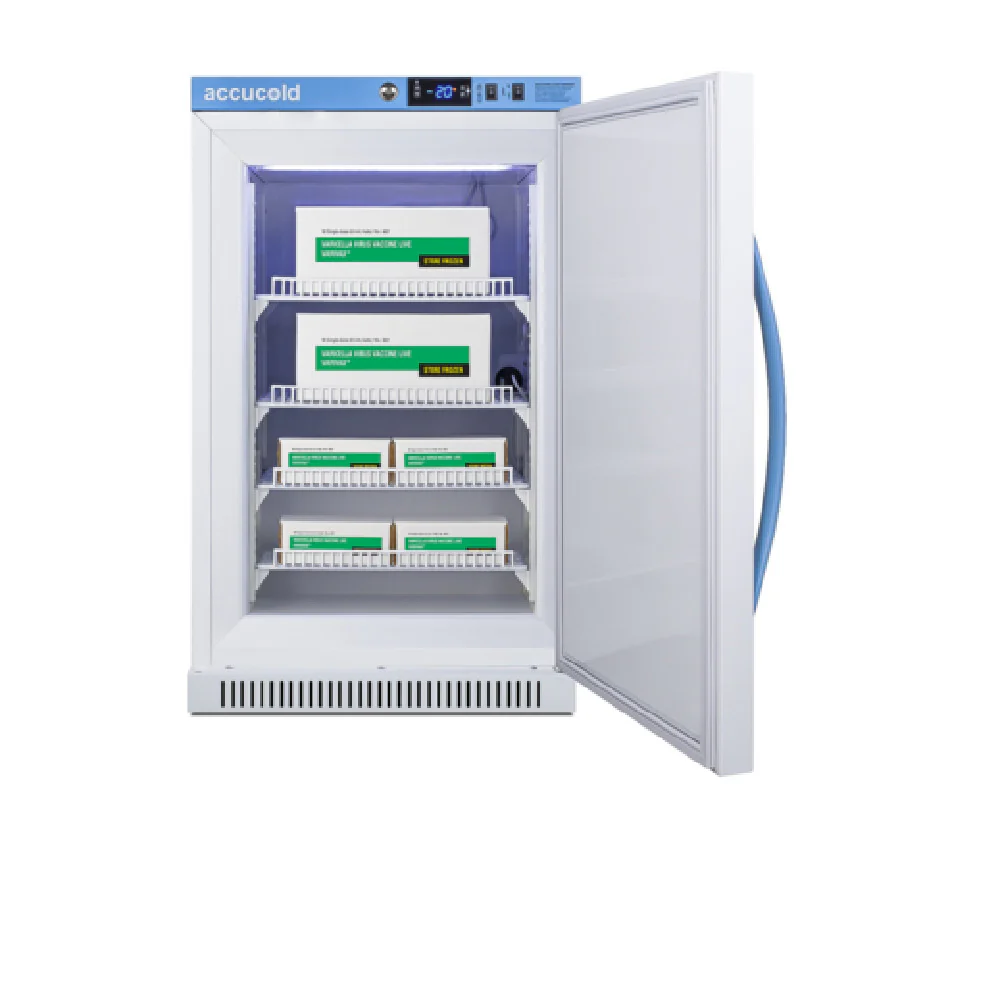 Summit AFZ2PVBIADA 19 Inch Vaccine Freezer 2.47 Cu Ft Stainless Steel with Lock Summit AFZ2PVBIADA 19 Inch Vaccine Freezer 2.47 Cu Ft Stainless Steel with Lock