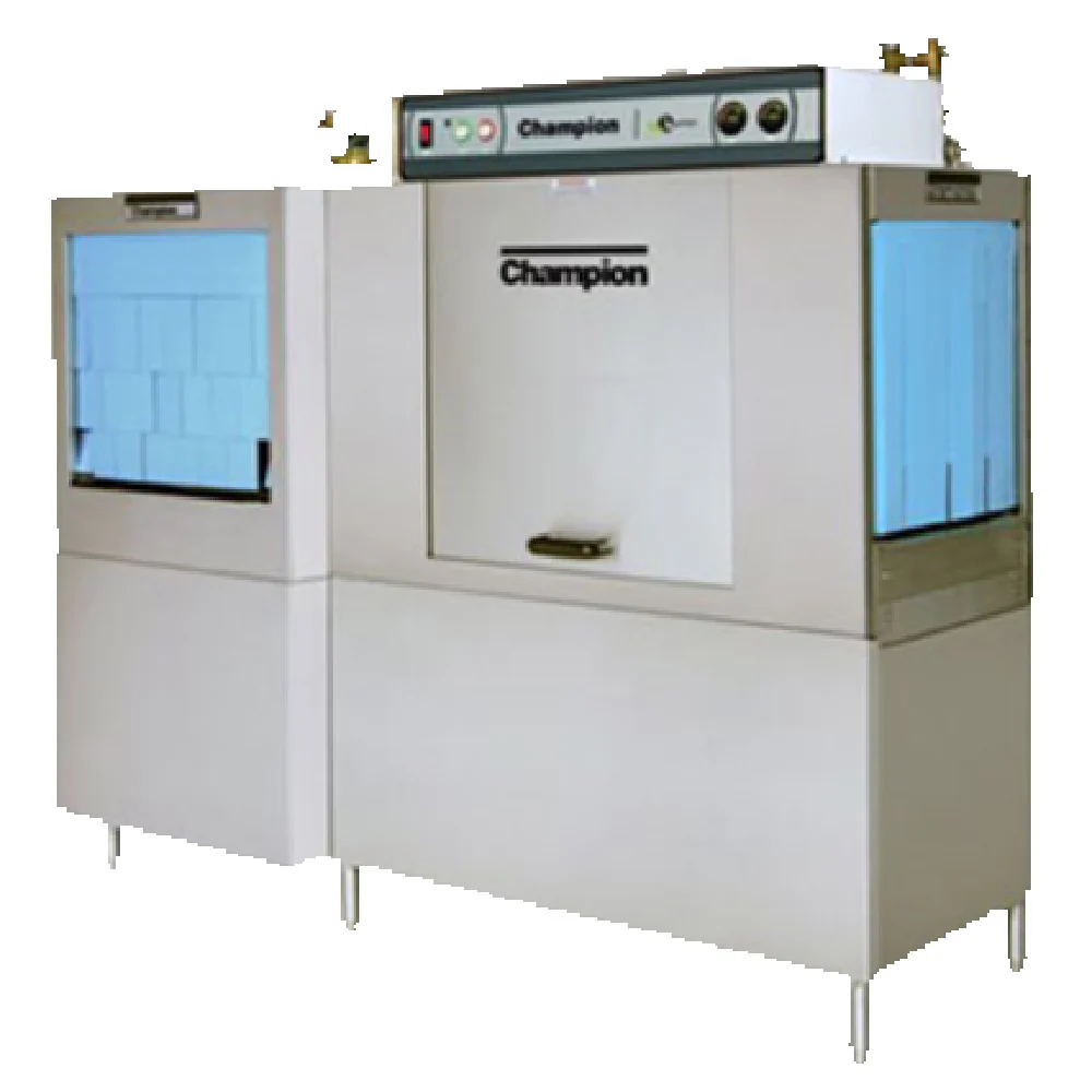 Champion 80 DRFFPW_208/60/3 88 Inch Dishwasher with Prewash Rack Conveyor Type Champion 80 DRFFPW_208/60/3 88 Inch Dishwasher with Prewash Rack Conveyor Type