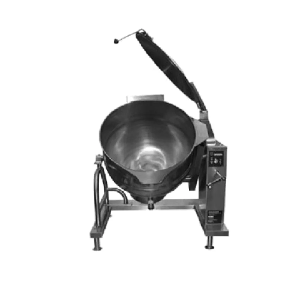 Groen DH-80A 51 Inch Gas Tilting Kettle with 316 Stainless Steel Liner 150000 BTU