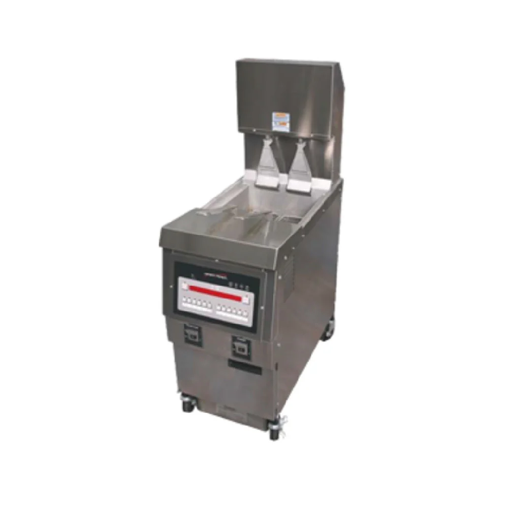 Henny Penny OGA321.03_NAT 17 Inch Gas Deep Fryer with Basket Support Henny Penny OGA321.03_NAT 17 Inch Gas Deep Fryer with Basket Support