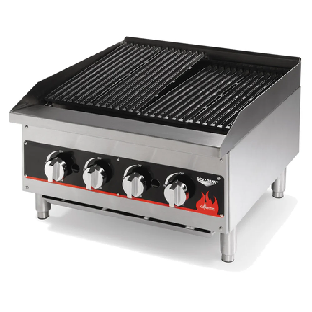Vollrath 407312 36 Inch Charbroiler Gas Countertop 120000 BTU with Lava Rock Vollrath 407312 36 Inch Charbroiler Gas Countertop 120000 BTU with Lava Rock