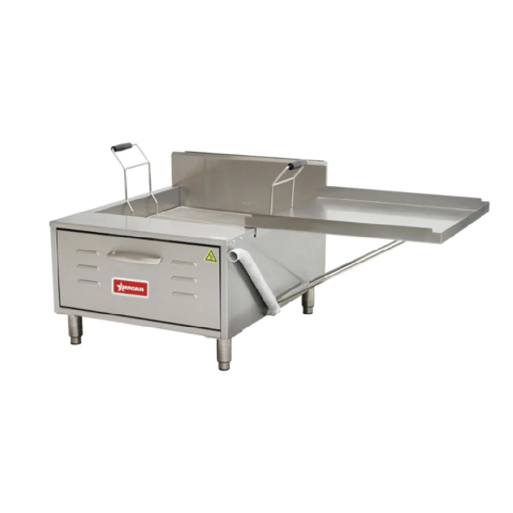 Omcan 48101 (CE-CN-0030-FN) Funnel Cake & Donut Fryer Countertop Natural Gas