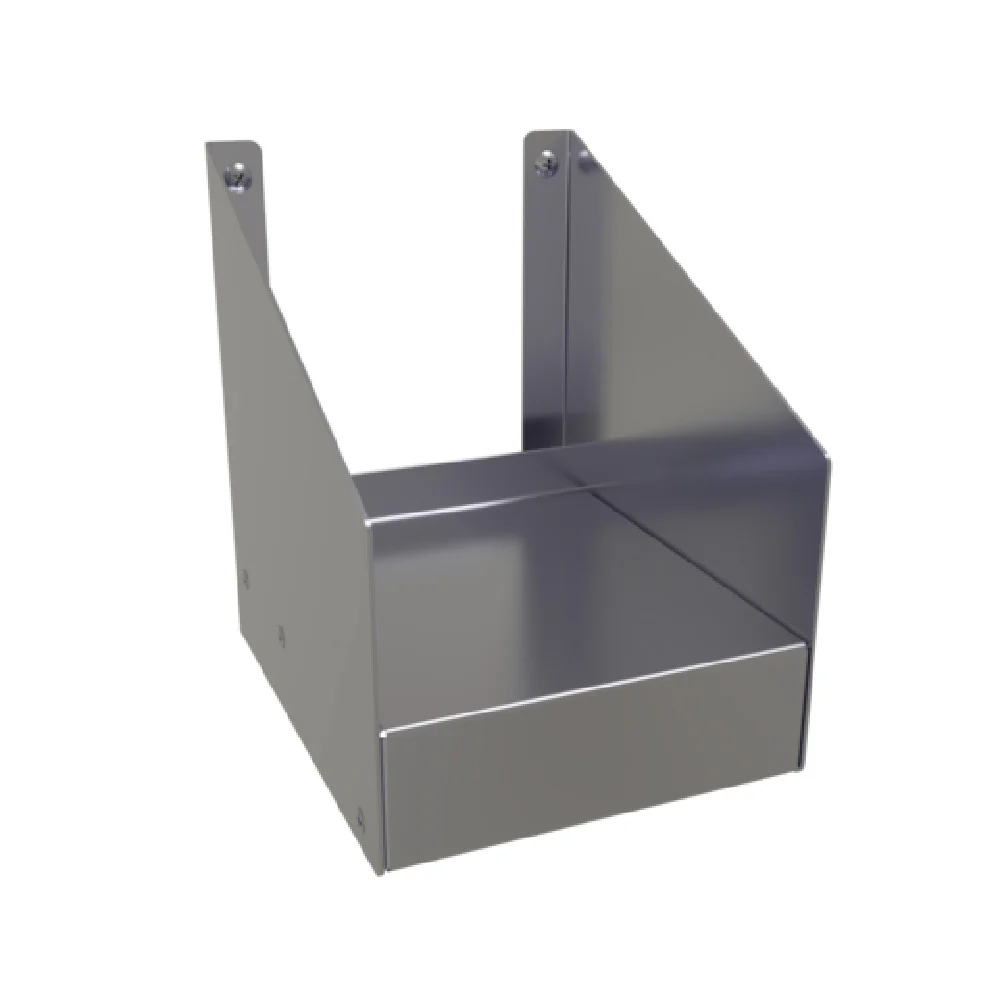 Glastender BBS-8 8 Inch Blender Shelf Bolt-on with Stainless Steel - Parts and Accessories Glastender BBS-8 8 Inch Blender Shelf Bolt-on with Stainless Steel - Parts and Accessories