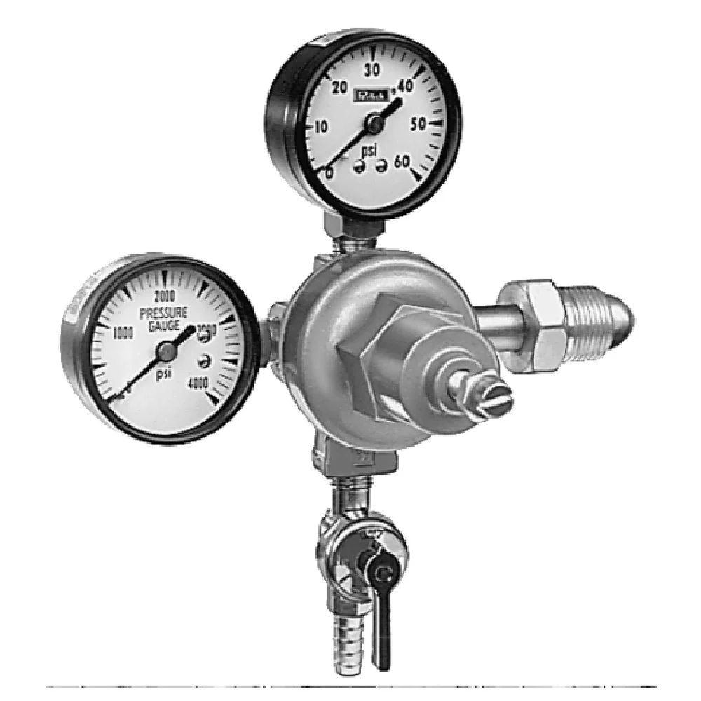 Perlick 2925C Nitrogen Regulator Stainless Steel Twin Gauge with Accurate Monitoring Perlick 2925C Nitrogen Regulator Stainless Steel Twin Gauge with Accurate Monitoring