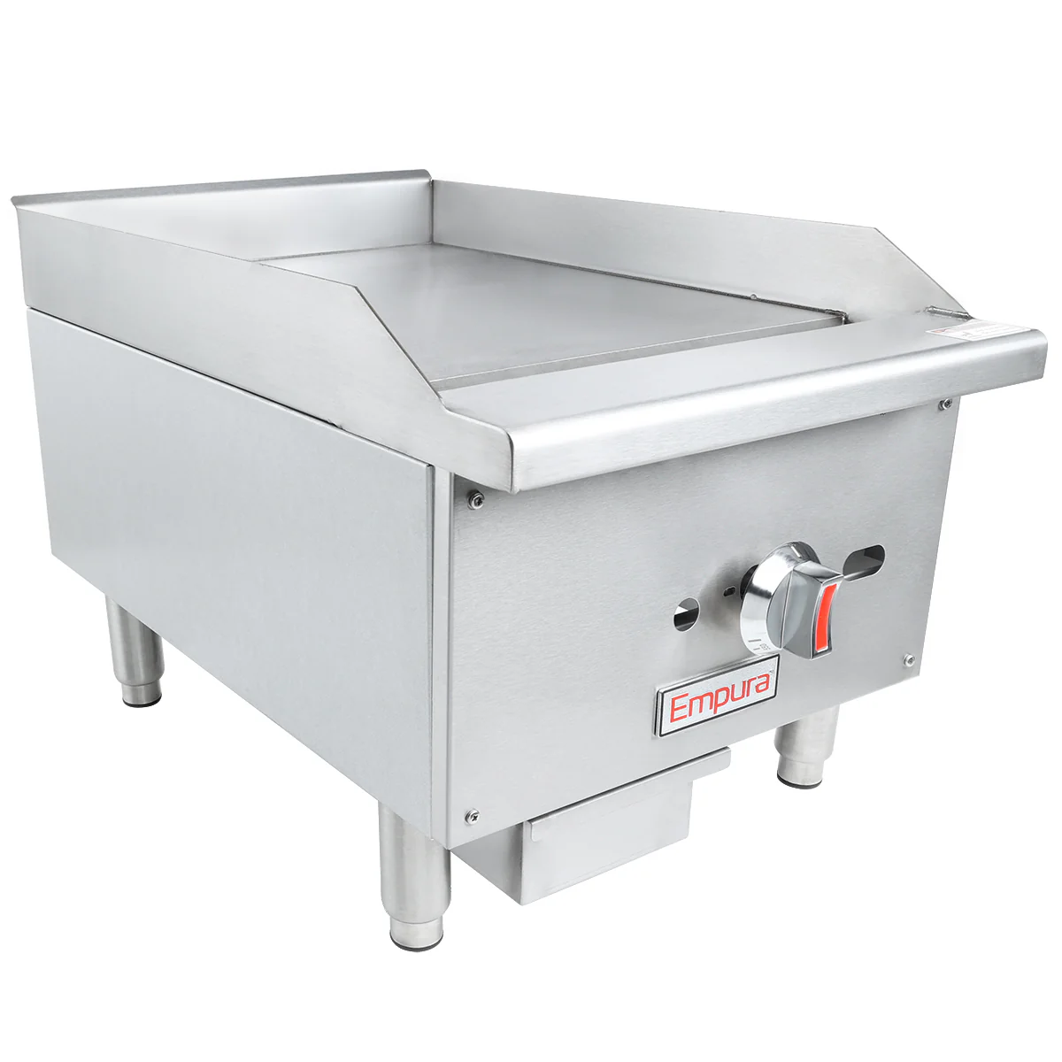 Empura Equipment EGG-16S 15-7/8 Inch Gas Griddle with 30,000 BTU Burner