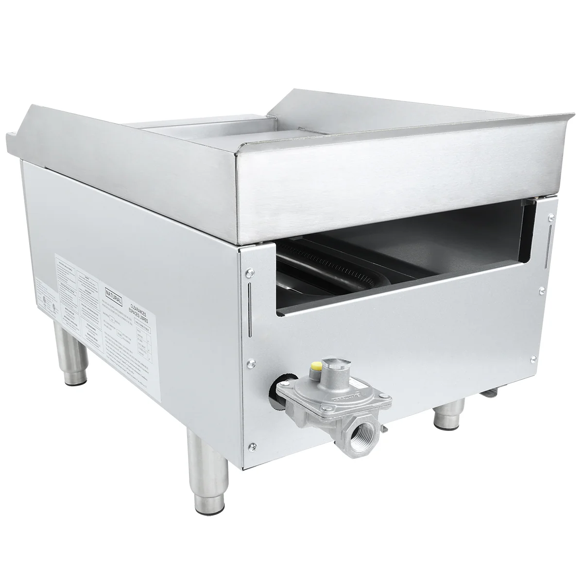 Empura Equipment EGG-16S 15-7/8 Inch Gas Griddle with 30,000 BTU Burner Empura Equipment EGG-16S 15-7/8 Inch Gas Griddle with 30,000 BTU Burner