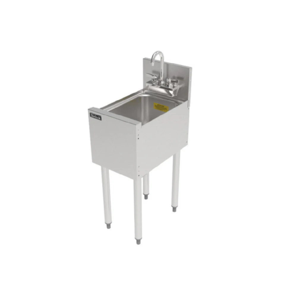 Perlick TS12DS-STK 12 Inch Underbar Dump Sink Unit Stainless Steel with Faucet and Waste Pan Perlick TS12DS-STK 12 Inch Underbar Dump Sink Unit Stainless Steel with Faucet and Waste Pan