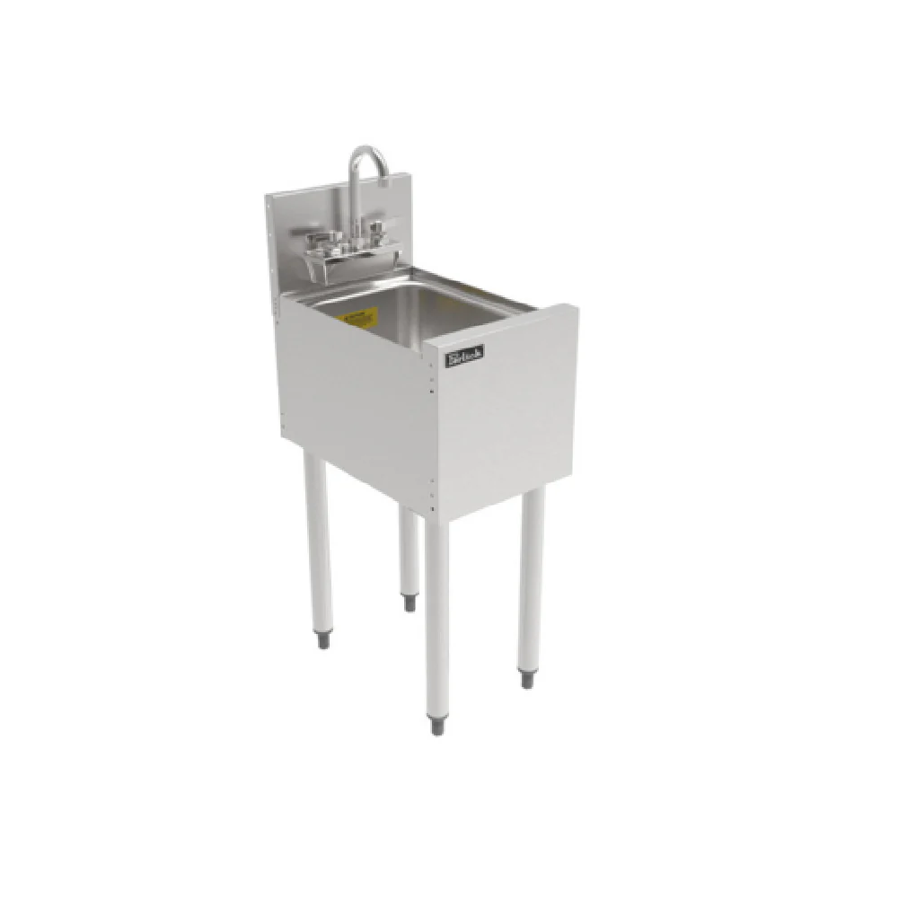 Perlick TS12DS-STK 12 Inch Underbar Dump Sink Unit Stainless Steel with Faucet and Waste Pan Perlick TS12DS-STK 12 Inch Underbar Dump Sink Unit Stainless Steel with Faucet and Waste Pan