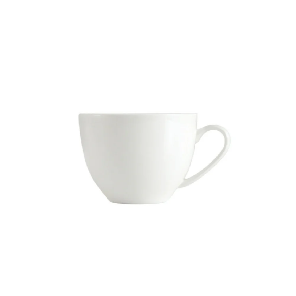 Fortessa RRP.LILLY.10 8 Oz White Non-stackable Coffee Cup 48 Packs