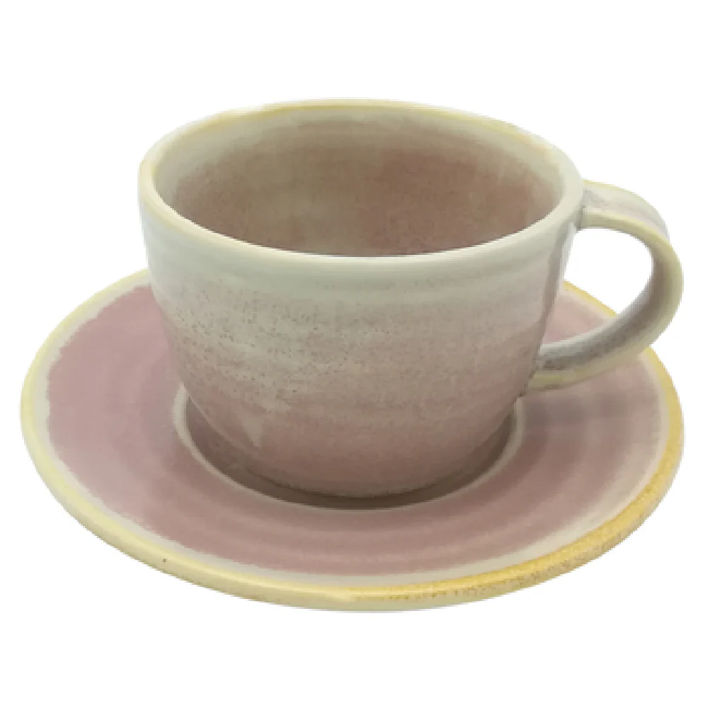 Bon Chef 2000051P 6-3/4 Oz Round Coffee Cup Porcelain Blush 12 Packs