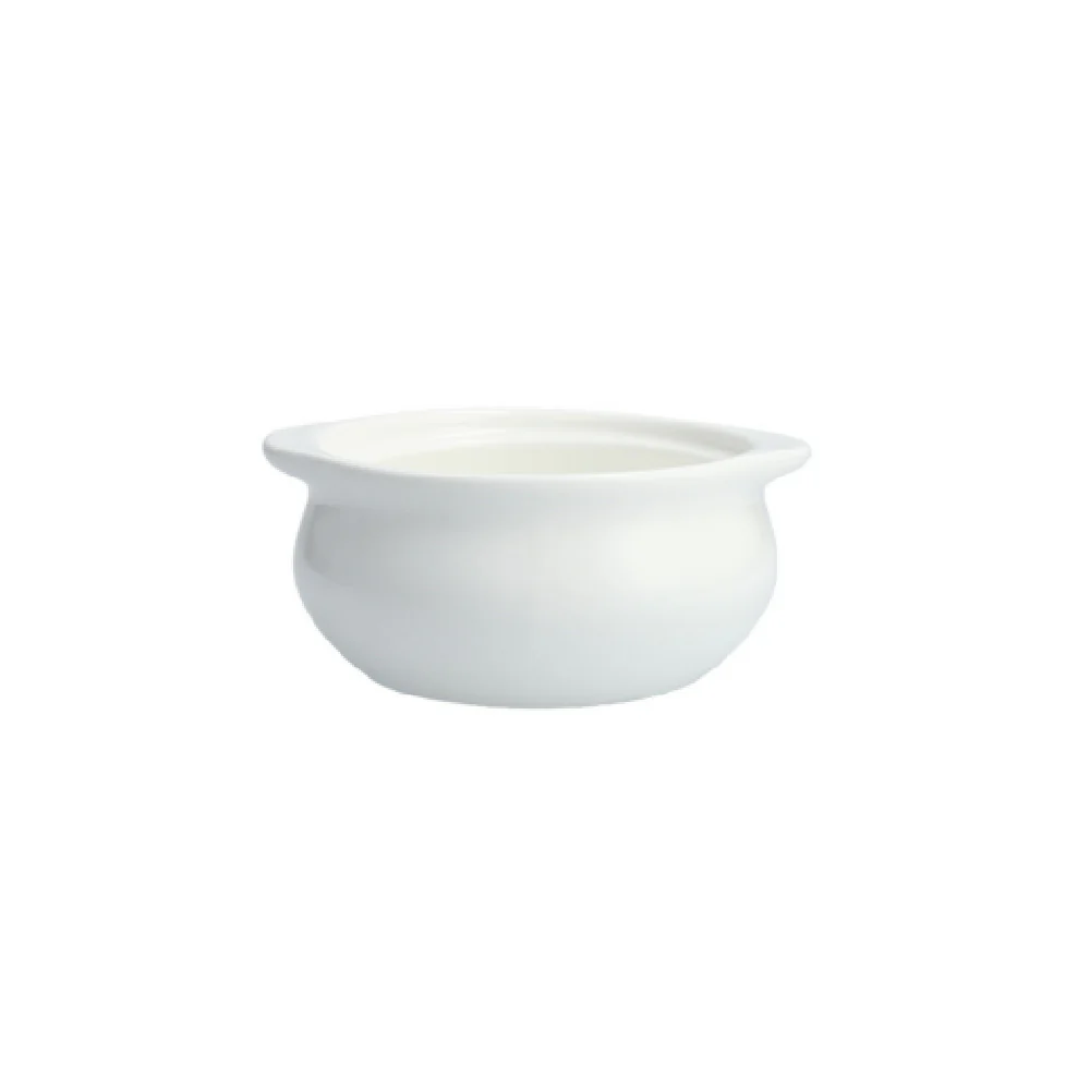 Fortessa 5100.F0000.40 13.5 Oz Basics French Onion Crock Vitrified China White Fortessa 5100.F0000.40 13.5 Oz Basics French Onion Crock Vitrified China White