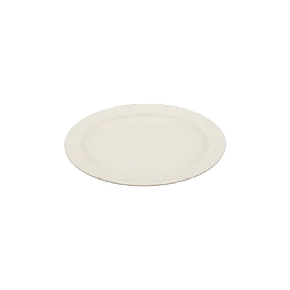 CAC China MLDNR-7 7.25 Inch Narrow Rim Melamine Plate Ivory 36 Plates CAC China MLDNR-7 7.25 Inch Narrow Rim Melamine Plate Ivory 36 Plates