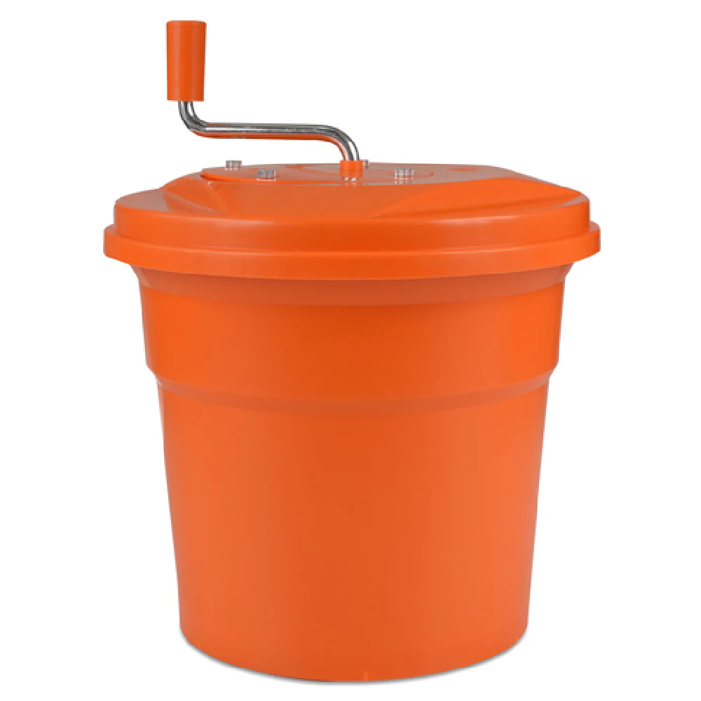 JB Prince U610 17 Inch Dynamic Salad Dryer 5 Gallon Manual Plastic Made in France JB Prince U610 17 Inch Dynamic Salad Dryer 5 Gallon Manual Plastic Made in France