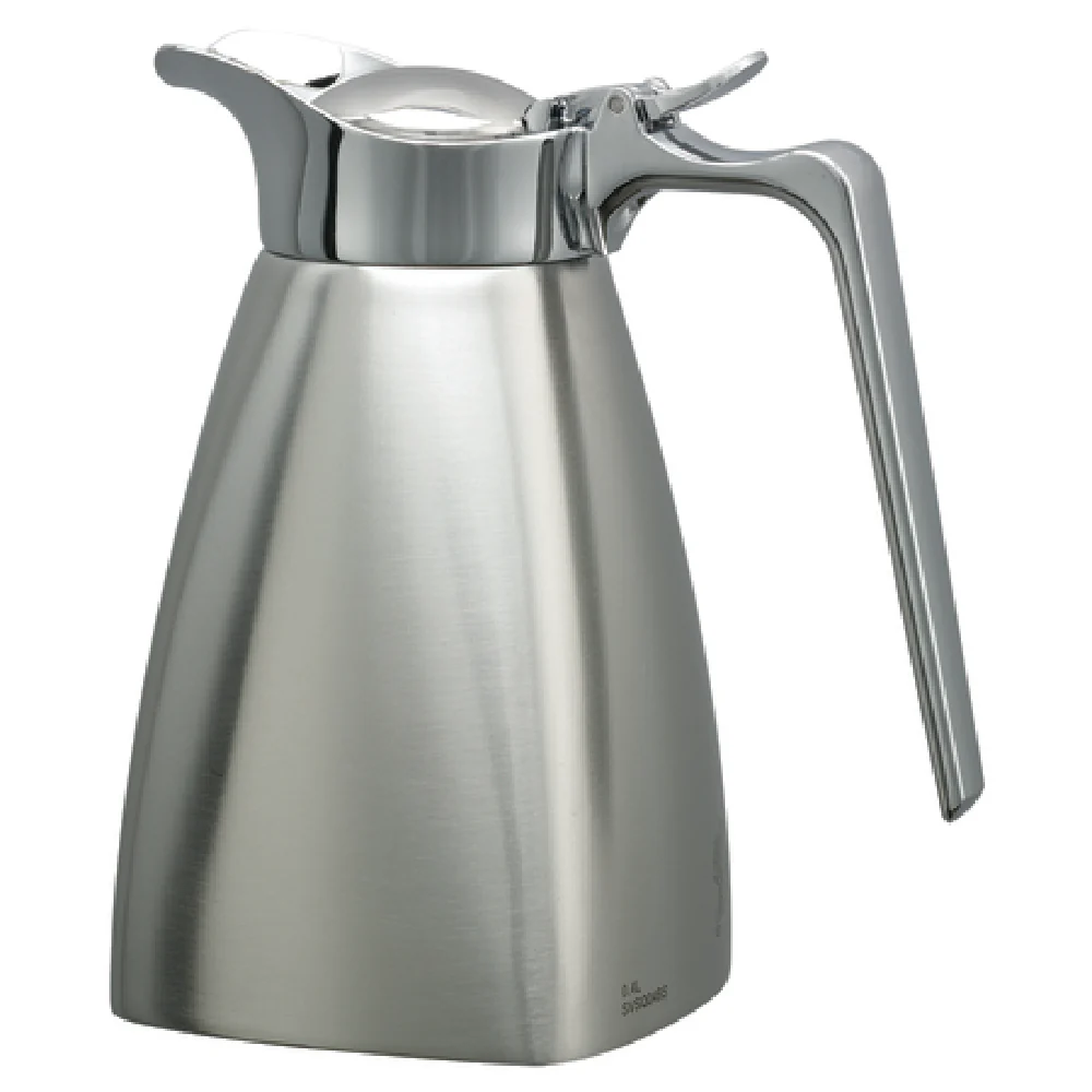 Service Ideas SVSQ04BS 4 Inch 0.4 Liter Coffee Server Vacuum Insulated Stainless Steel