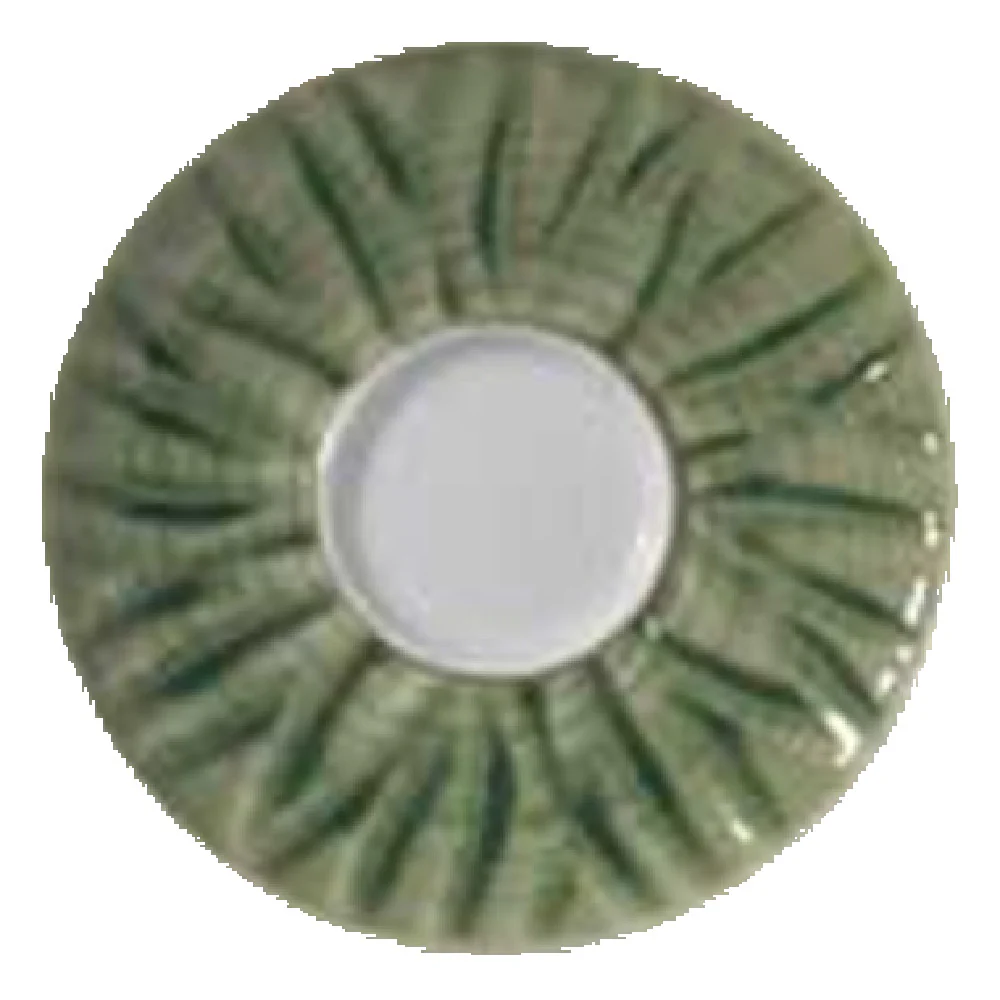 Vertex China GV-36-G 4-15/16 Inch Dia Round A.D. Saucer Embossed Porcelain Vertex China GV-36-G 4-15/16 Inch Dia Round A.D. Saucer Embossed Porcelain