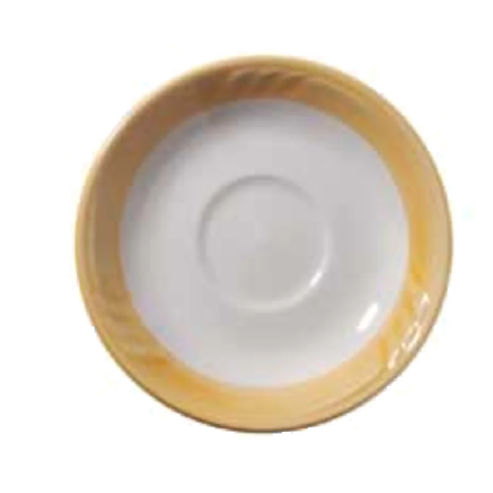 Vertex China SAU-55-Y 5-1/4 Inch Saucer China for SAU-54/SAU-54C Vertex China SAU-55-Y 5-1/4 Inch Saucer China for SAU-54/SAU-54C
