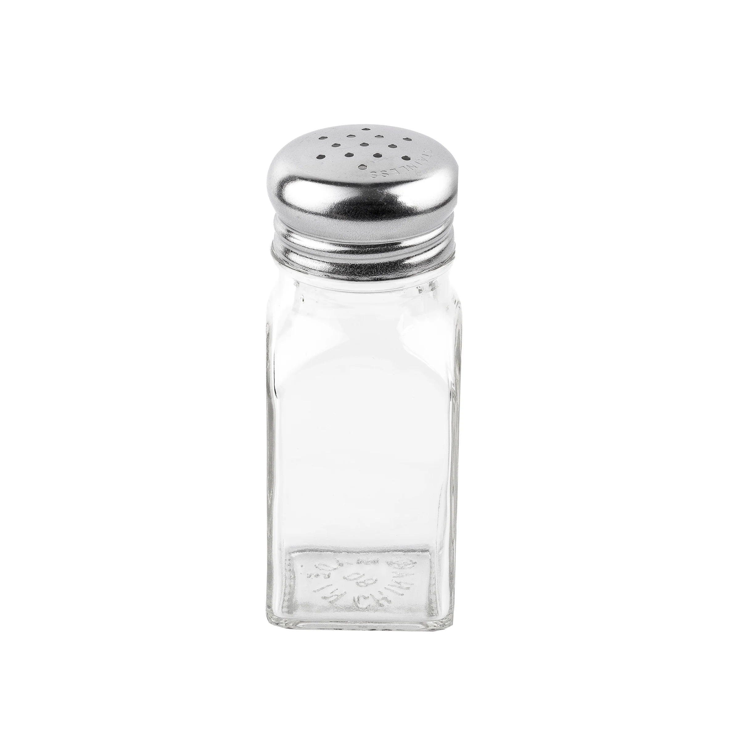 Tablecraft 154S&P 2 Oz Salt and Pepper Shakers Glass Stainless Steel Top 72 Packs Tablecraft 154S&P 2 Oz Salt and Pepper Shakers Glass Stainless Steel Top 72 Packs